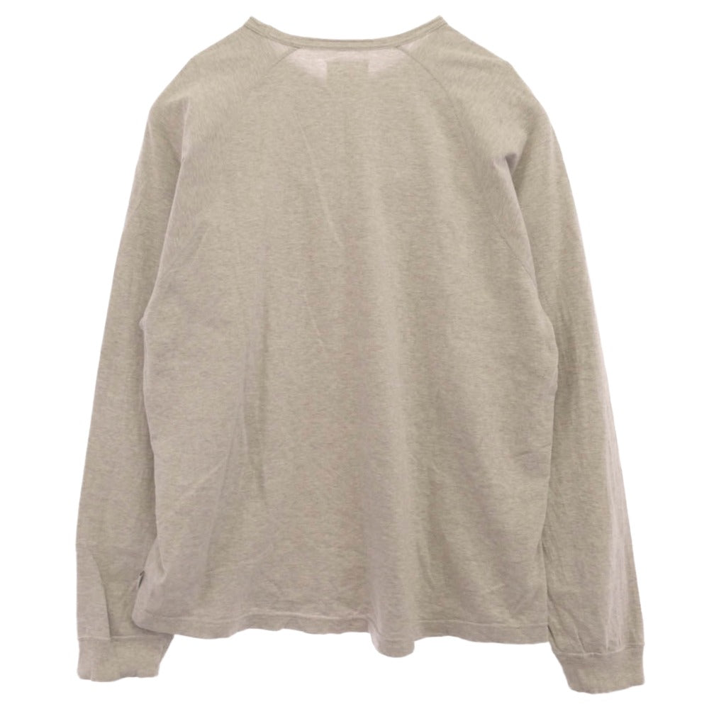 WTAPS ダブルタップス 24SS 241ATDT-CSM17 IAN LS COTTON ロングスリーブ カットソー 長袖Tシャツ グレー系 X【中古】