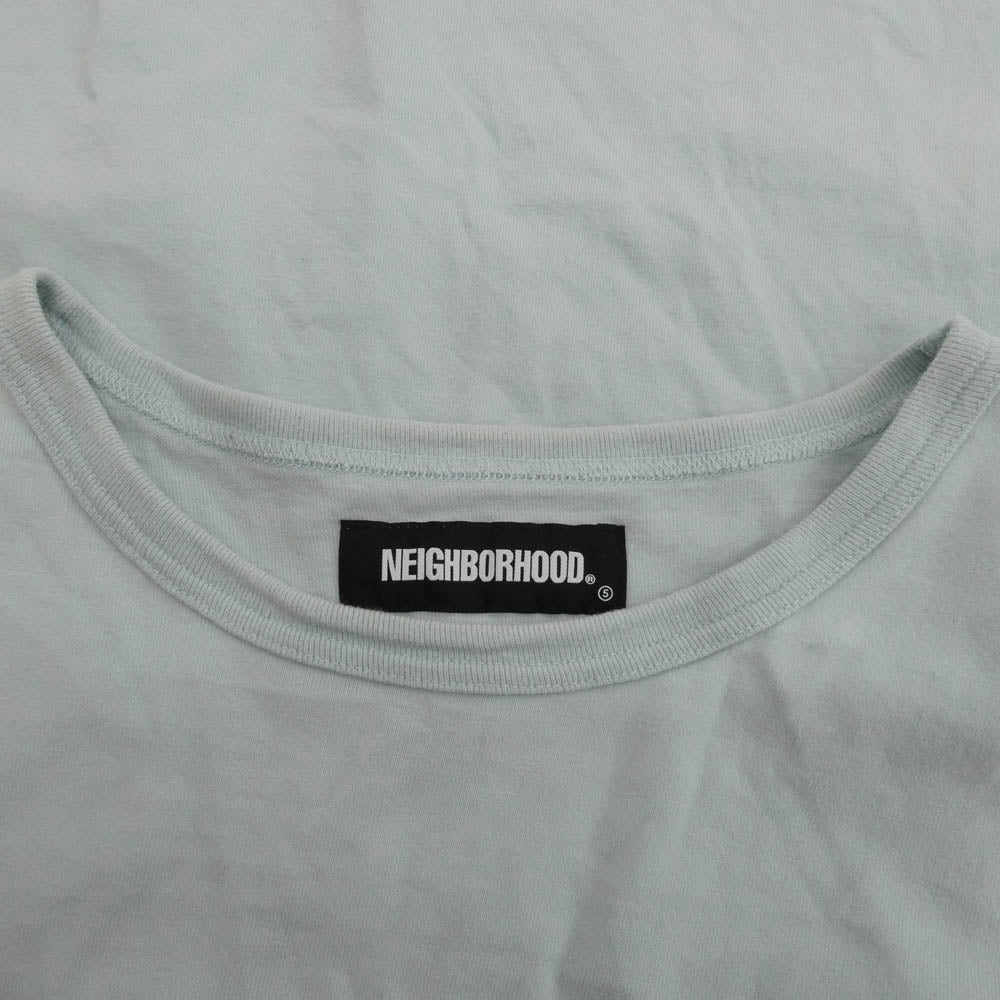 NEIGHBORHOOD ネイバーフッド 221OKNH-CSM01 CLASSIC P/C CREW.LS ロングスリーブ 長袖 Tシャツ ライトグリーン系 XL【中古】