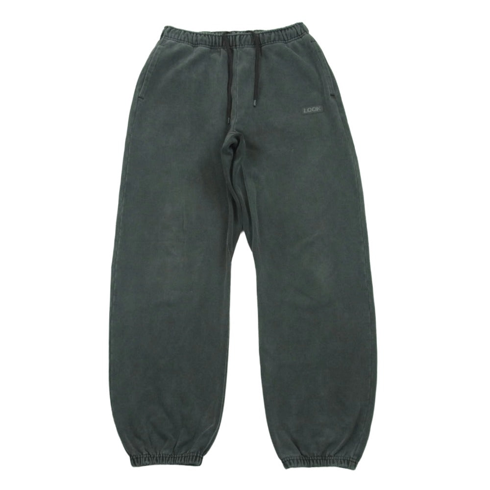 ルックスタジオ 25SS LQS25WF55 WASHED FLEECE SWEAT PANTS コットン スウェット パンツ グレー系 XL【中古】