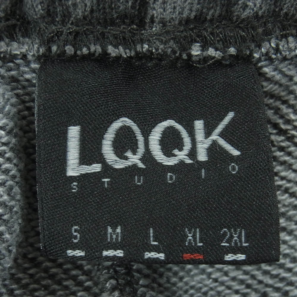 ルックスタジオ 25SS LQS25WF55 WASHED FLEECE SWEAT PANTS コットン スウェット パンツ グレー系 XL【中古】