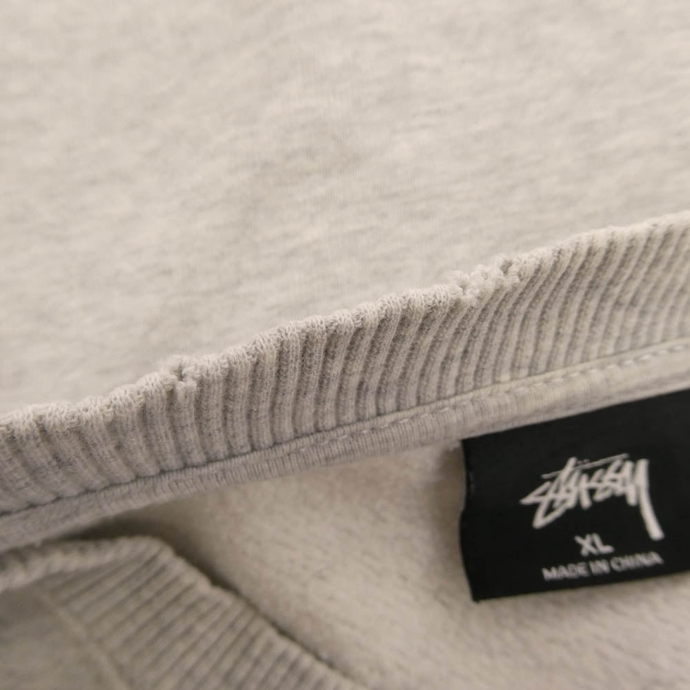 STUSSY ステューシー 19AW Stussy Gear クルーネック スウェットシャツ スウェット グレー系 XL【中古】