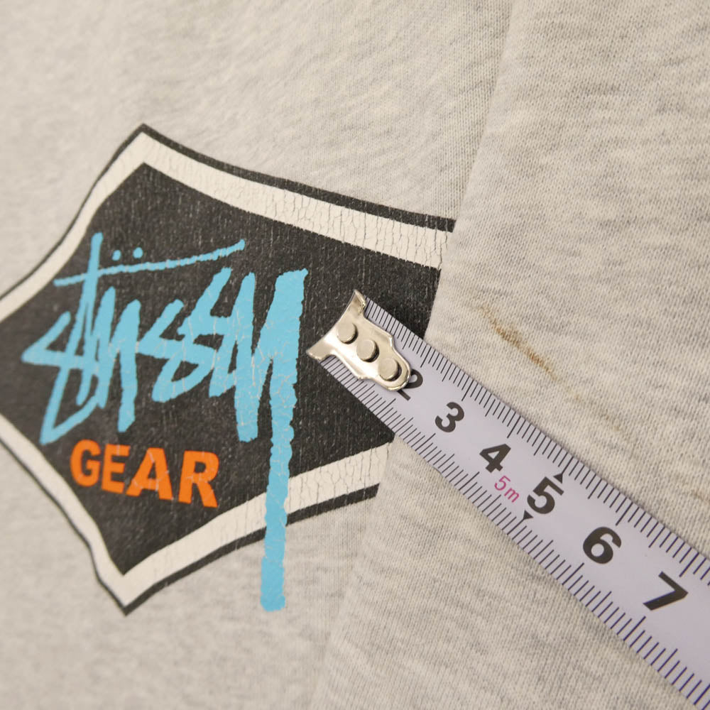STUSSY ステューシー 19AW Stussy Gear クルーネック スウェットシャツ スウェット グレー系 XL【中古】