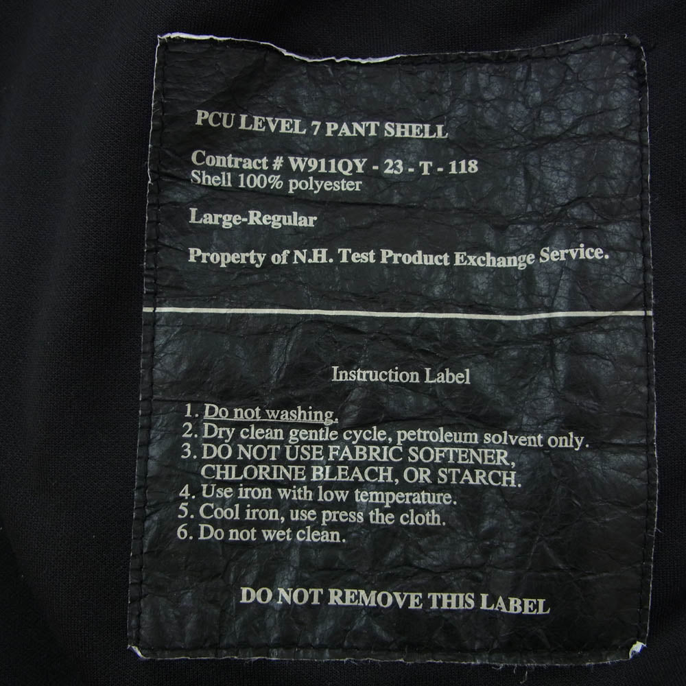 N.HOOLYWOOD エヌハリウッド 9242-CP01-008 TPES × WILD THINGS ワイルドシングス ミリタリー ナイロンパンツ ブラック系 40【中古】