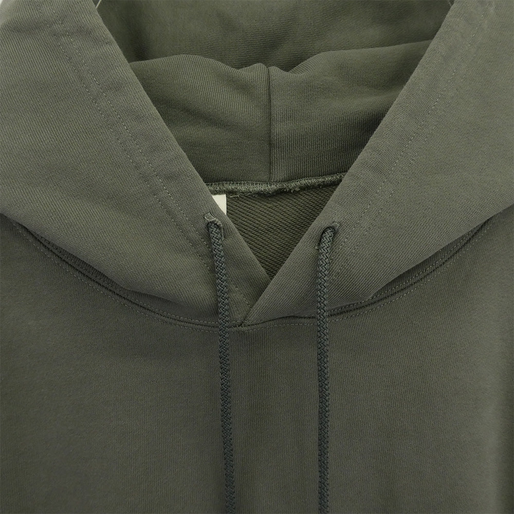 N.HOOLYWOOD エヌハリウッド 25SS 9251-CS80 TEST PRODUCT EXCHANGE SERVICE HOODED SWEATSHIRT フーデッド スウェットシャツ パーカー カーキ系 42【中古】