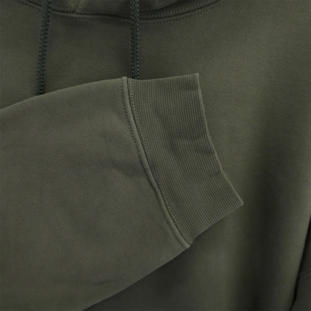 N.HOOLYWOOD エヌハリウッド 25SS 9251-CS80 TEST PRODUCT EXCHANGE SERVICE HOODED SWEATSHIRT フーデッド スウェットシャツ パーカー カーキ系 42【中古】