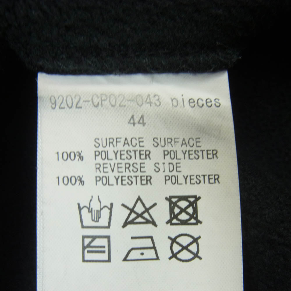 N.HOOLYWOOD エヌハリウッド 20AW 9202-CP02-043 Karrimor カリマー pieces HURRICANE FORCE 6 フリース パンツ ブラック系 44 XXL【中古】