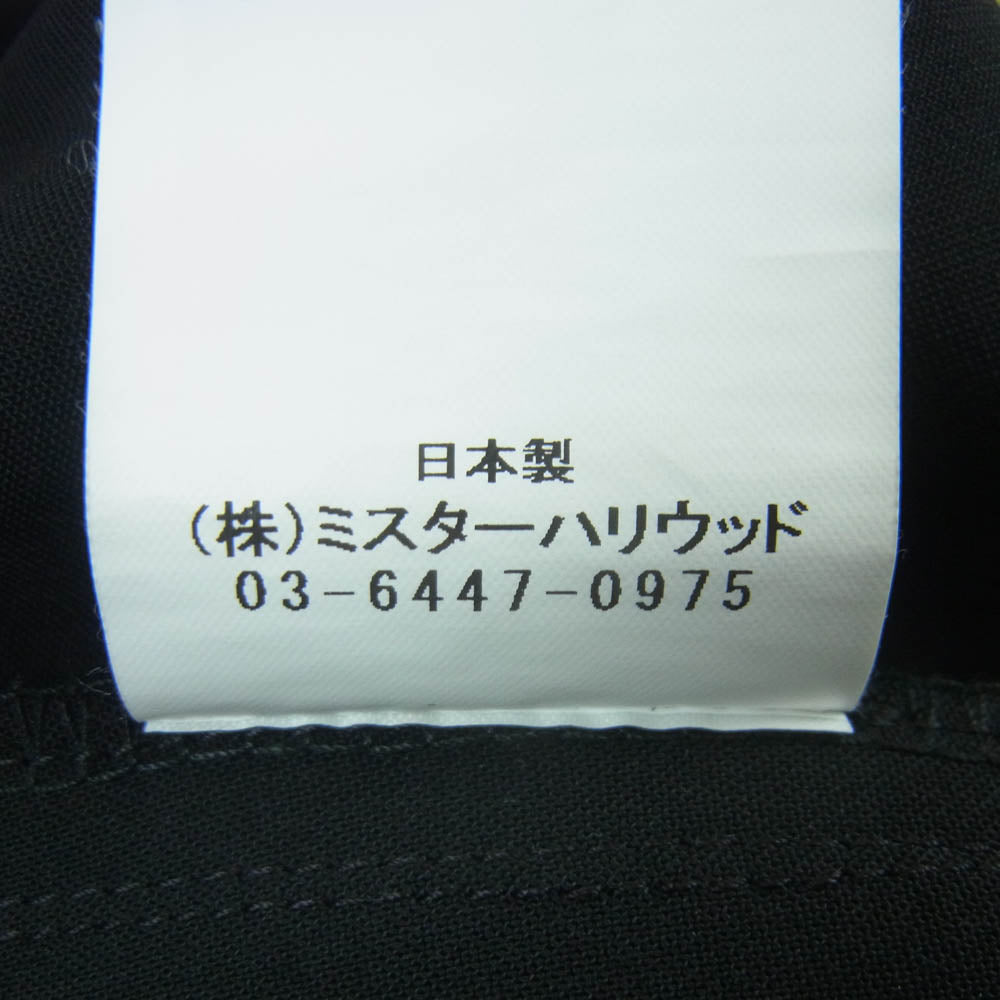 N.HOOLYWOOD エヌハリウッド 2241-CP23-006 EASY WIDE PANTS イージー ワイド パンツ 日本製 ブラック系 42【中古】