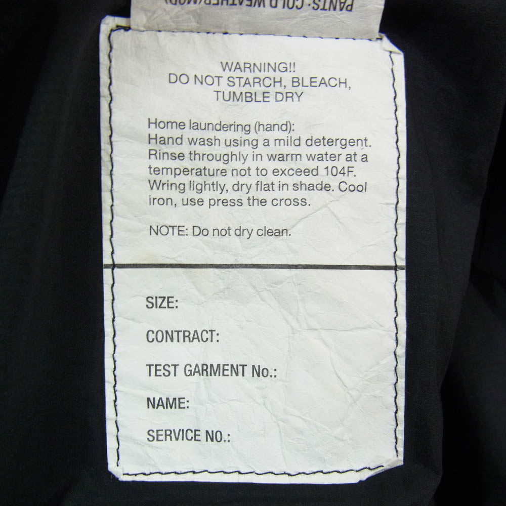 N.HOOLYWOOD エヌハリウッド 23AW 9232-CP05-001 TRACK PANTS パーテックスナイロン トラックパンツ ブラック系 42【中古】