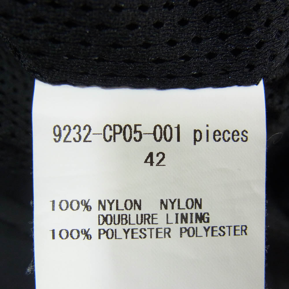 N.HOOLYWOOD エヌハリウッド 23AW 9232-CP05-001 TRACK PANTS パーテックスナイロン トラックパンツ ブラック系 42【中古】