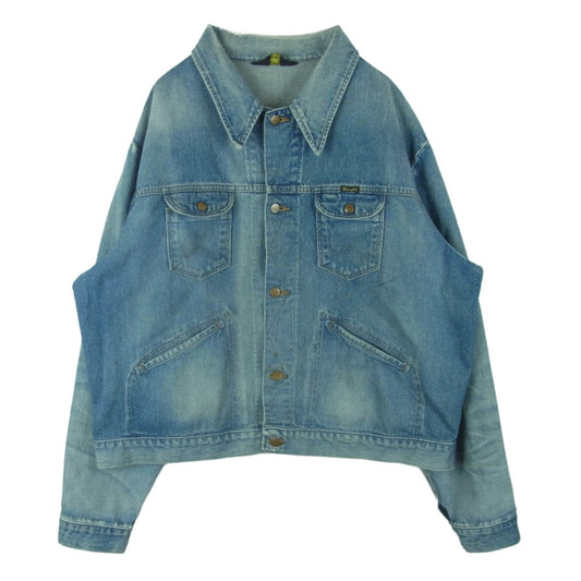 N.HOOLYWOOD エヌハリウッド WS9355 WRANGLER ラングラー 126MJDENIM JACKET デニム ジャケット インディゴブルー系 40【中古】