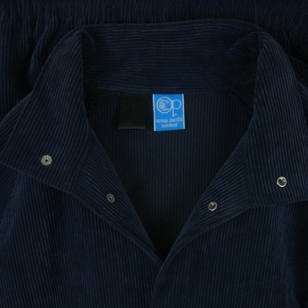 N.HOOLYWOOD エヌハリウッド 2242-BL40-017 Ocean Pacific オーシャンパシフィック STAND COLLAR BLOUSON スタンドカラー ブルゾン ダークネイビー系 42【中古】