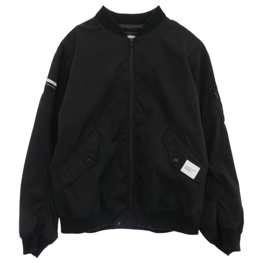 NEIGHBORHOOD ネイバーフッド 23SS 231TSNH-JKM06 L-2 FLIGHT JACKET フライトジャケット ジャケット ブラック系 XL【中古】
