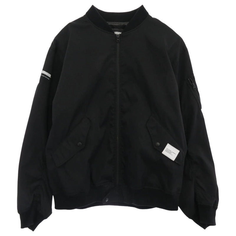 NEIGHBORHOOD ネイバーフッド 23SS 231TSNH-JKM06 L-2 FLIGHT JACKET フライトジャケット ジャケット ブラック系 XL【中古】