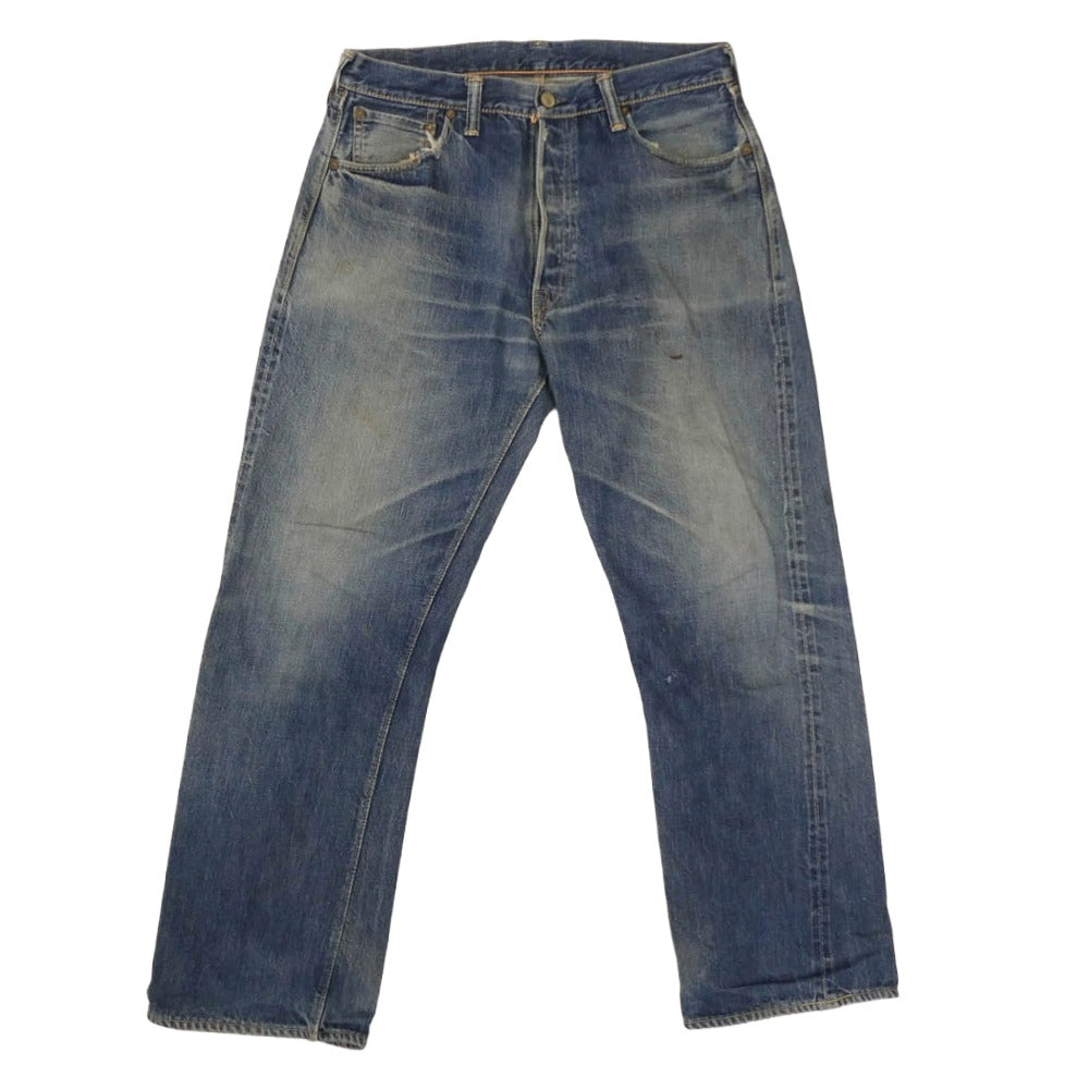 WAREHOUSE ウエアハウス 革パッチ XXタイプ セルビッチ デニムパンツ ブルー系 36【中古】