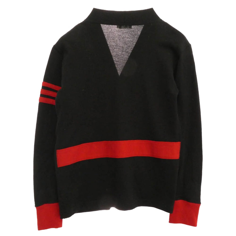 WAREHOUSE ウエアハウス HELLER'S CAF? ヘラーズカフェ ニット カーディガン ブラック系 40【中古】