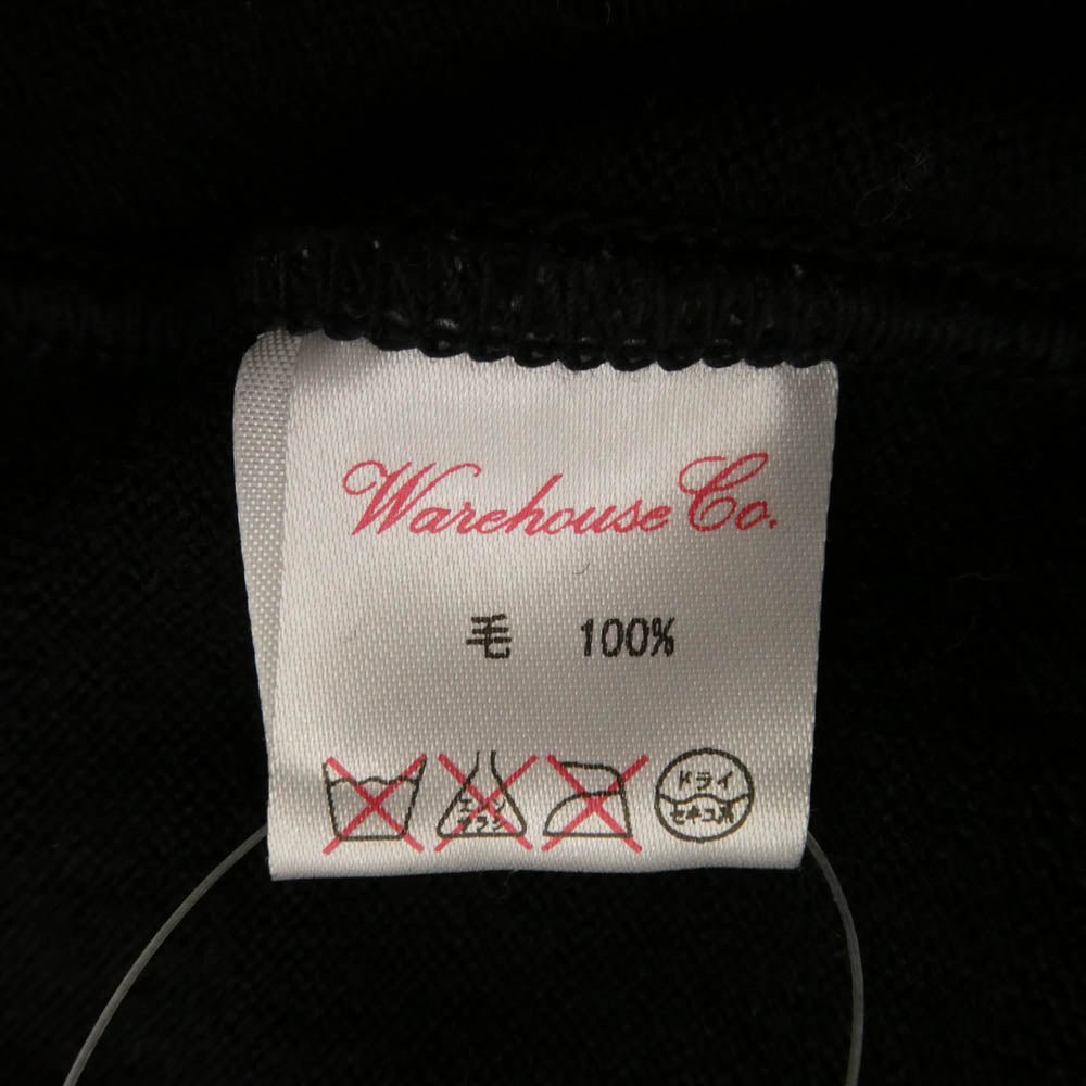 WAREHOUSE ウエアハウス HELLER'S CAF? ヘラーズカフェ ニット カーディガン ブラック系 40【中古】