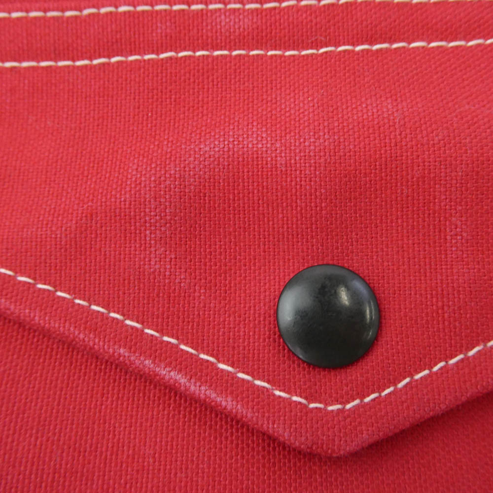 HELLER'S CAF ヘラーズカフェ LARRY'S COLLECTION バッグポケット ハンティングベスト レッド系 40【中古】