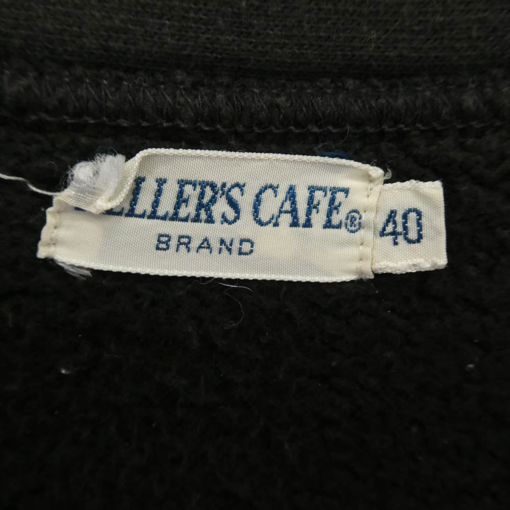 WAREHOUSE ウエアハウス HELLER'S CAFE ヘラーズカフェ スウェット カーディガン ダークグレー系 40【中古】