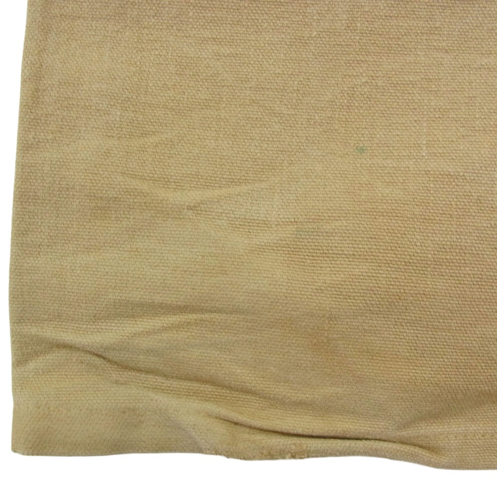 WAREHOUSE ウエアハウス DUCK DIGGER ダックディガー サスペンダーボタン シンチバック ワークパンツ ベージュ系 34【中古】