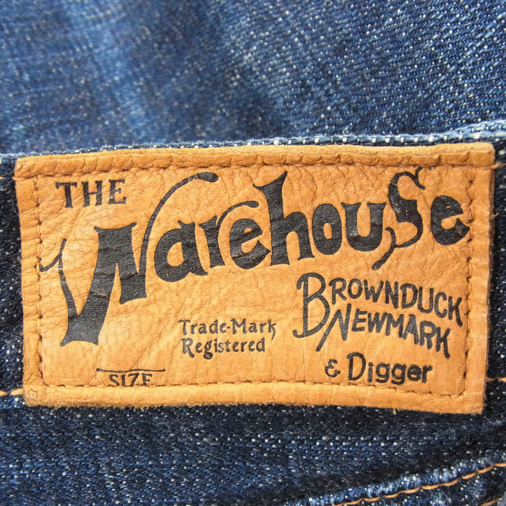 WAREHOUSE ウエアハウス DUCK DIGGER 1930's ダックディガー デニムパンツ インディゴブルー系 36【中古】