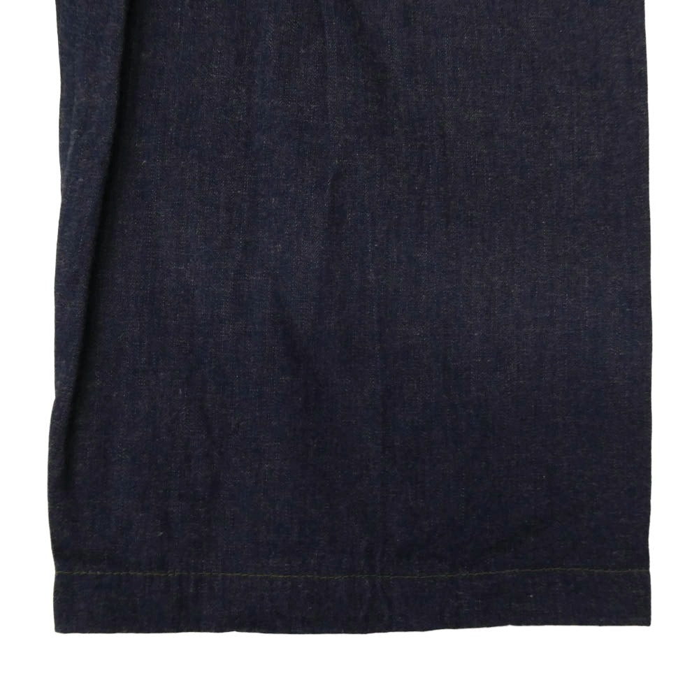 The REAL McCOY'S ザリアルマッコイズ MP23007 U.S.NAVY DENIM DUNGAREE TROUSERS デニム ダンガリー トラウザー パンツ インディゴブルー系 34【中古】