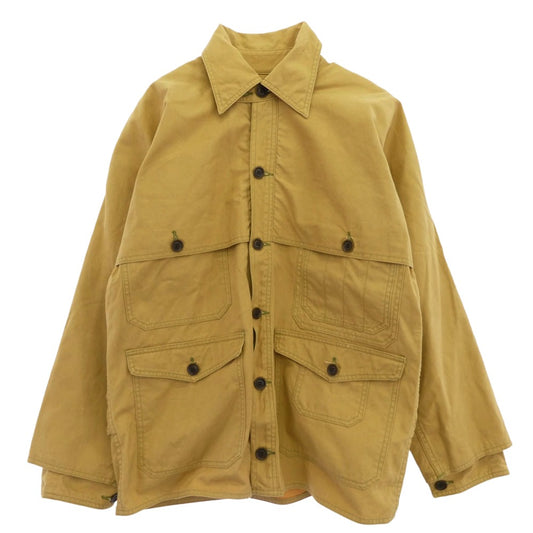 WAREHOUSE ウエアハウス HELLER'S CAF? ヘラーズカフェ コットン クルーザー ジェット ライトブラウン系 38【中古】