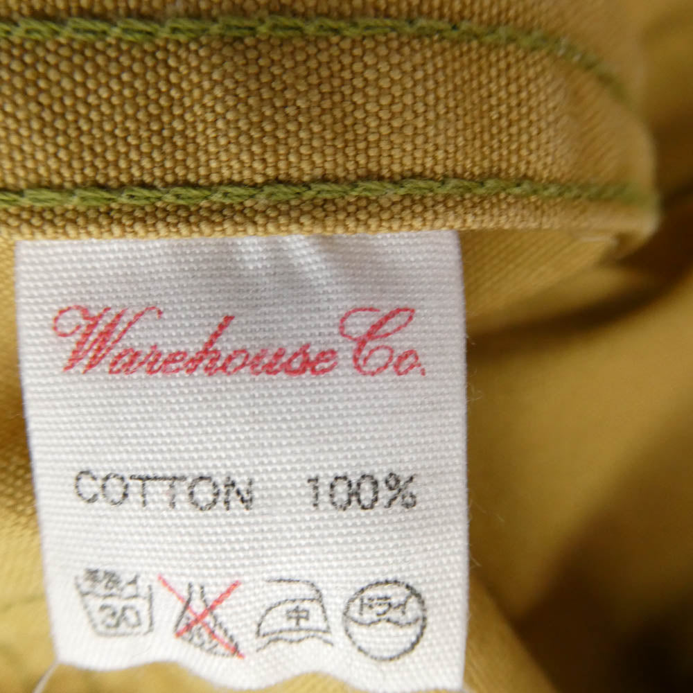 WAREHOUSE ウエアハウス HELLER'S CAF? ヘラーズカフェ コットン クルーザー ジェット ライトブラウン系 38【中古】