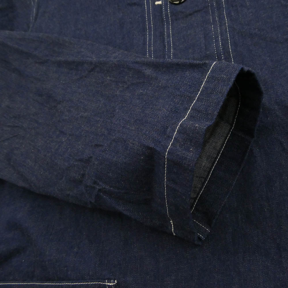 The REAL McCOY'S ザリアルマッコイズ U.S.NAVY デニム プルオーバー パーカー インディゴブルー系 XL【中古】