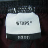 WTAPS ダブルタップス 20SS 201TQDT-PTM05 DUTY SHORTS チェック ショーツ ショート パンツ ネイビー系 ボルドー系 01【中古】