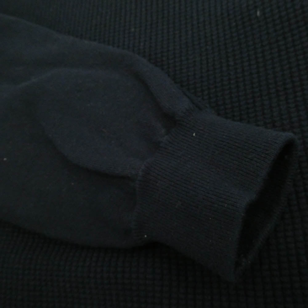 BEAMS ビームス 22AW 11-15-0026-156 × SSZ エスエスズィー BOTH SIDE KNIT クルーネック スウェット トレーナー ダークネイビー系 L【中古】