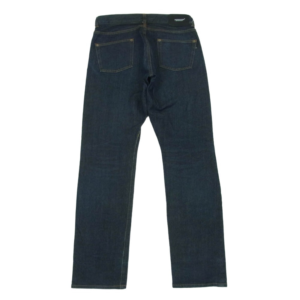 UNDERCOVER アンダーカバー 20SS UCY4505 ジップフライ ストレート デニム パンツ ジーンズ インディゴブルー系 1【中古】