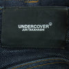 UNDERCOVER アンダーカバー 20SS UCY4505 ジップフライ ストレート デニム パンツ ジーンズ インディゴブルー系 1【中古】