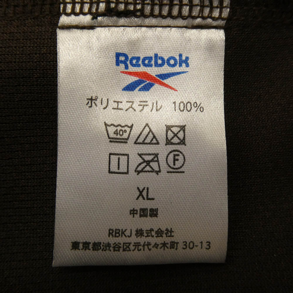 エブリワン 24AW RB00057 × Reebok CLASSIC TRACK PANTS リーボック クラシックトラックパンツ イージーパンツ ブラウン系 XL【中古】