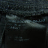 UNDERCOVER アンダーカバー 20SS UCA4501 稲妻 刺繍 ストレッチ ツイル スキニー ギャバジン パンツ ブラック系 1【中古】
