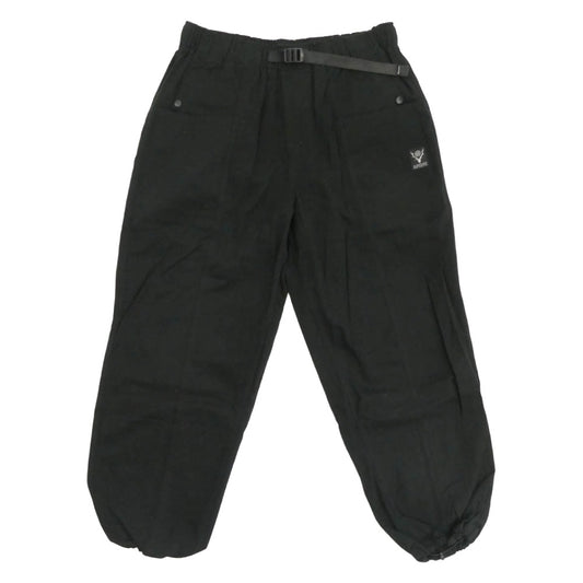 Supreme シュプリーム × South2 West8 Belted Pant サウスツーウエストエイト ベルテッド パンツ コットンツイル イージーパンツ ブラック系 S【中古】