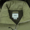 WTAPS ダブルタップス 19AW 192BRDT-JKM02 INCOM JACKET インコム ジャケット WTVUA ロゴワッペン フーデット ナイロン フリース カーキ系 03【中古】