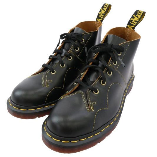 Dr.Martens ドクターマーチン 16054001 CHURCH モンキー 5ホール ブーツ ブラック系 UK8【極上美品】【中古】