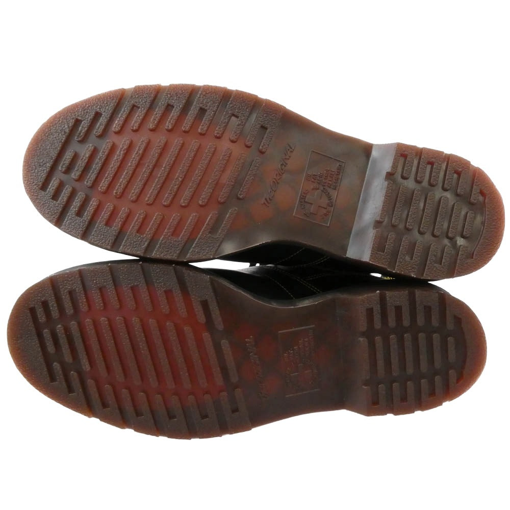 Dr.Martens ドクターマーチン 16054001 CHURCH モンキー 5ホール ブーツ ブラック系 UK8【極上美品】【中古】