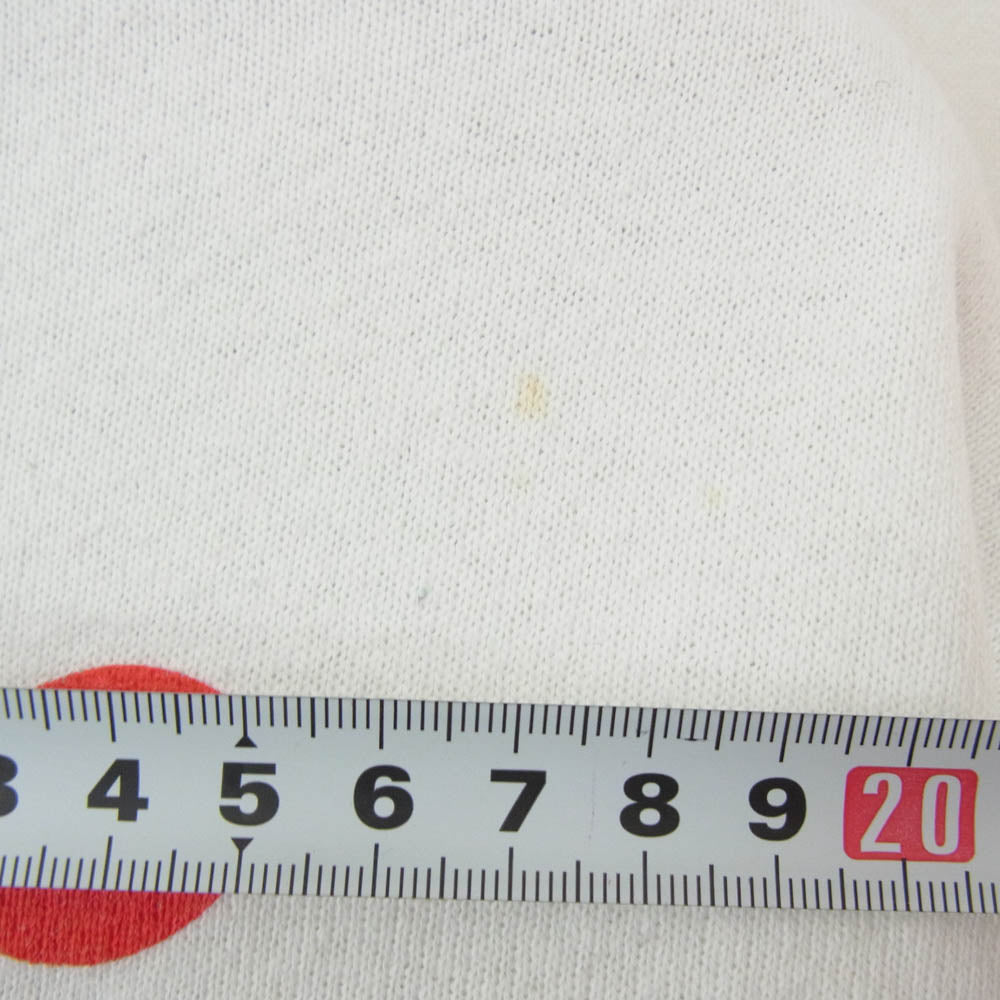 USA製 FRUIT OF THE LOOM 90s バドワイザー プリント スウェット ホワイト系 L【中古】