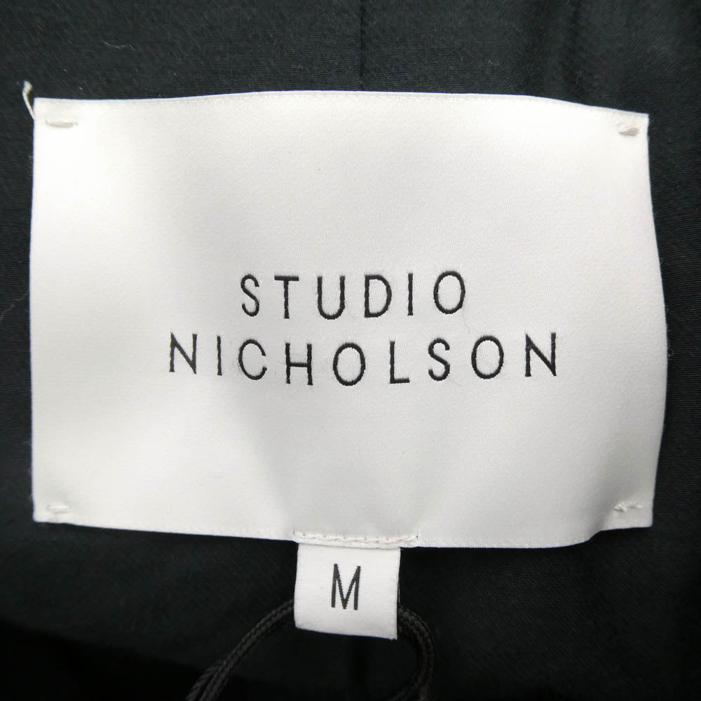 STUDIO NICHOLSON スタジオニコルソン 51-10-632003 メルトン ウール ピーコート ダークネイビー系 M【中古】