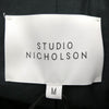 STUDIO NICHOLSON スタジオニコルソン 51-10-632003 メルトン ウール ピーコート ダークネイビー系 M【中古】