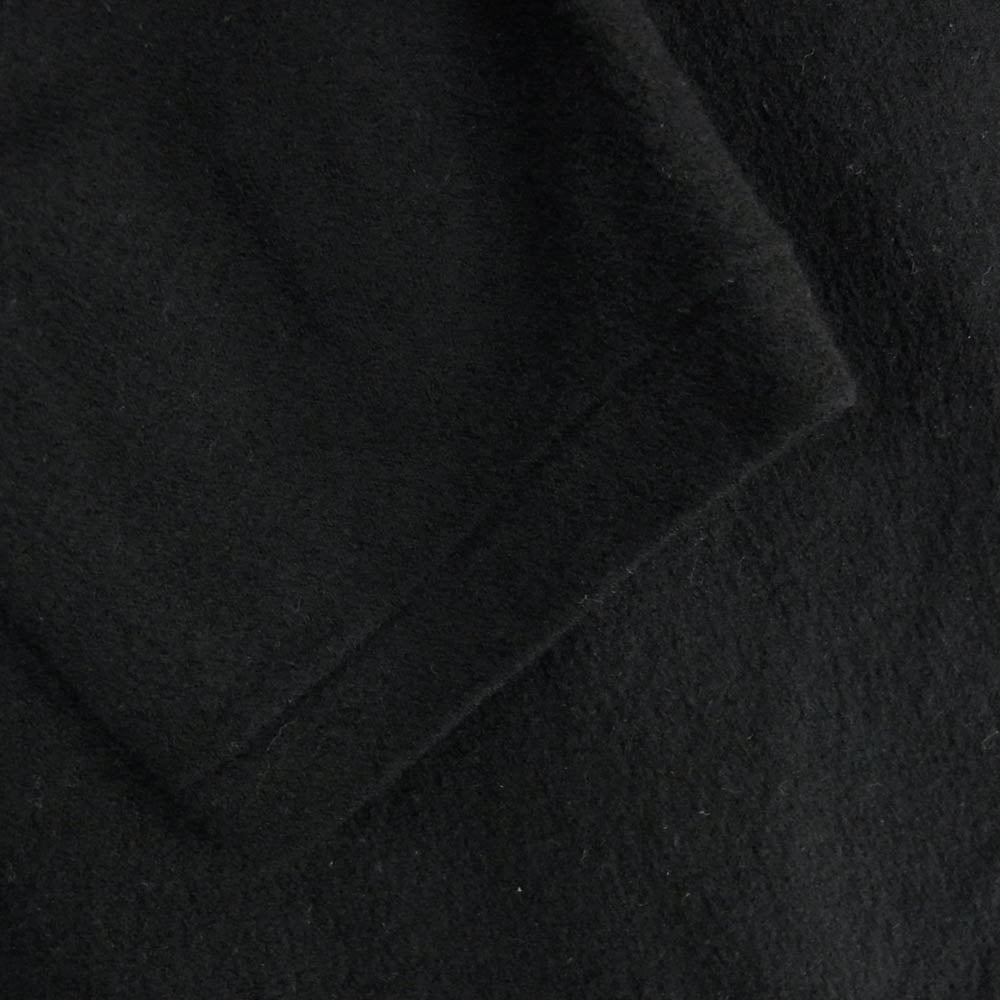 Yohji Yamamoto POUR HOMME ヨウジヤマモトプールオム 21AW HX-T04-170 WOOL AIR PLAIN STITCH REGULAR ROUND NECK LONG SLEEVES ウール ラウンドネック ニット ブラック系 3【中古】