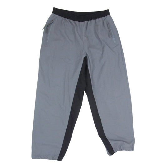 GRAPHPAPER グラフペーパー 24AW GM243-40047 Wool Nylon Gabardine Track Pants ウール ナイロン ギャバジン トラック パンツ グレー系 ブラック系 2【中古】