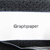 GRAPHPAPER グラフペーパー 24AW GM243-40047 Wool Nylon Gabardine Track Pants ウール ナイロン ギャバジン トラック パンツ グレー系 ブラック系 2【中古】