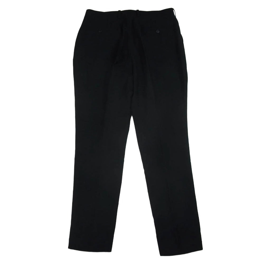 LAD MUSICIAN ラッドミュージシャン 2120-553 2Tuck Jodhpurs Slim Slacks 2タック スラックス ブラック系 42【中古】