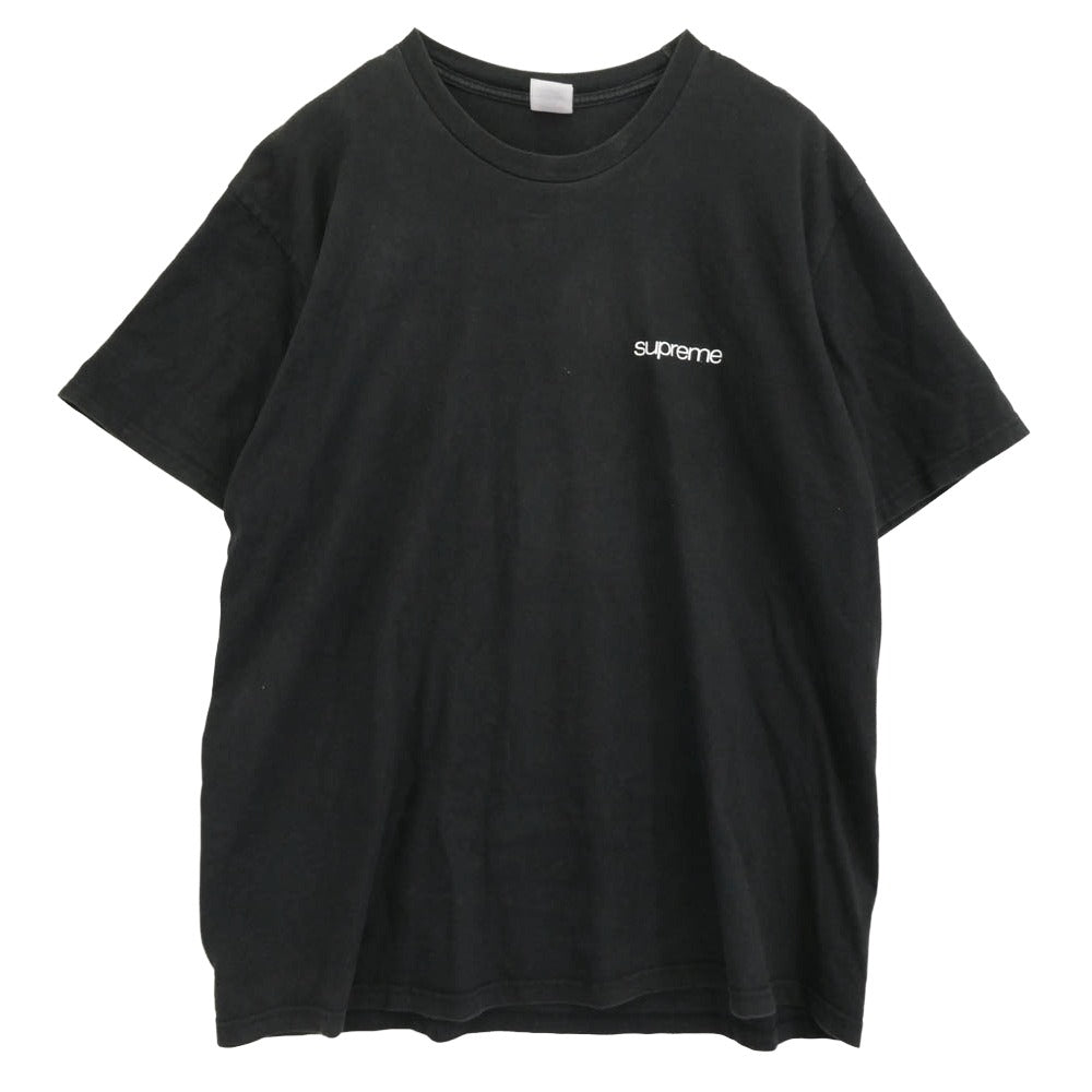 Supreme シュプリーム 23AW NYC TEE ニューヨークシティ バックプリント Tシャツ 半袖カットソー ブラック系 XL【中古】