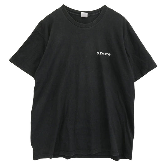 Supreme シュプリーム 23AW NYC TEE ニューヨークシティ バックプリント Tシャツ 半袖カットソー ブラック系 XL【中古】