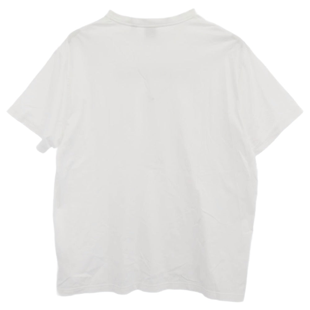 BURBERRY バーバリー 8055309 フロントロゴプリント Tシャツ 半袖カットソー ホワイト系 XL【中古】