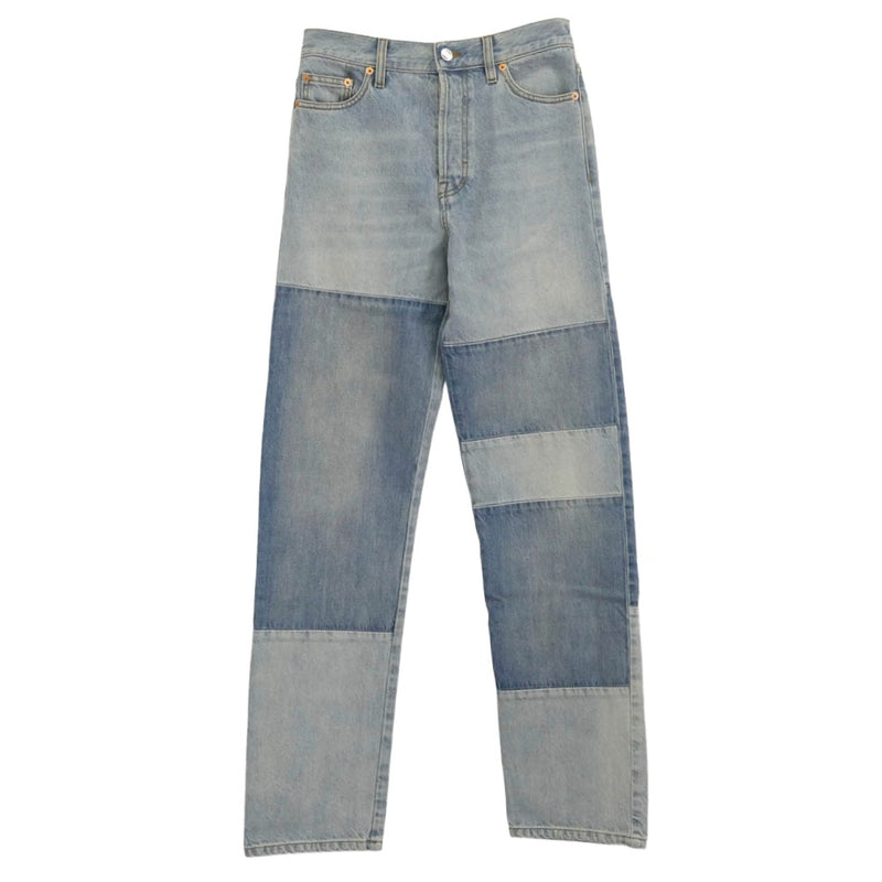 GUCCI グッチ 835163XDDCV4681 ルーズフィット コットンデニム パンツ W28 インディゴブルー系 28【極上美品】【中古】