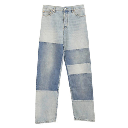 GUCCI グッチ 835163XDDCV4681 ルーズフィット コットンデニム パンツ W32 インディゴブルー系 32【極上美品】【中古】